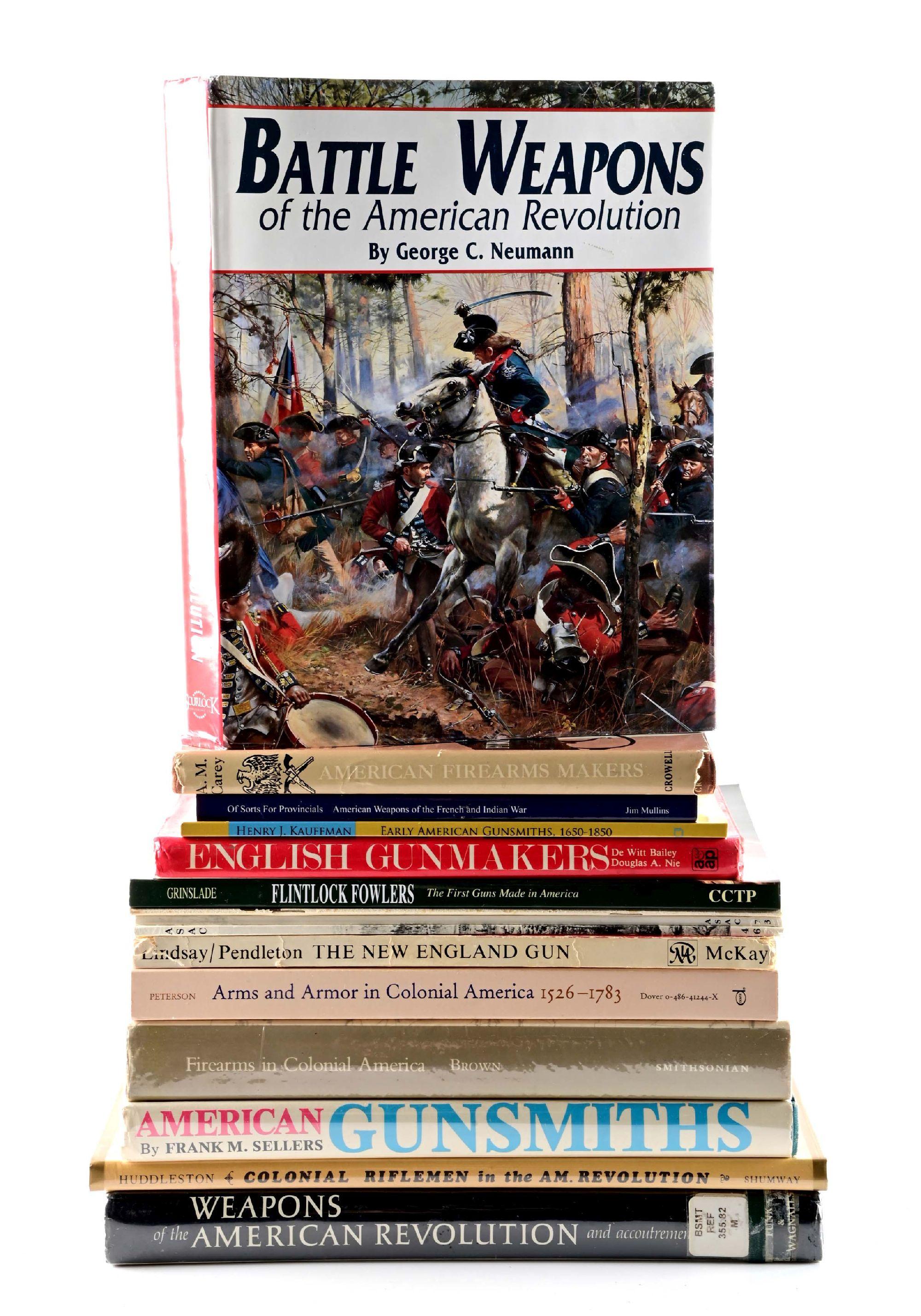 LOT OF 15: EARLY ARMS REFERENCE BOOKS.