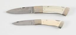 LOT OF 2: W.E. ANKROM FOLDING KNIVES.