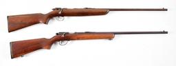 (C) LOT OF 2: REMINGTON MODEL 510 AND 514 BOLT ACTION RIFLES.