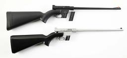 (M) LOT OF 2: CHARTER ARMS AND A HENRY AR-7 SURVIVAL RIFLES.
