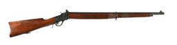 (C) WINCHESTER MODEL 1885 LOW WALL WINDER MUSKET .22 SHORT SINGLE SHOT RIFLE.