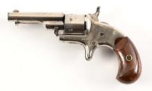 (A) COLT OPEN TOP POCKET MODEL SINGLE ACTION REVOLVER WITH EJECTOR.
