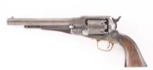 (A) REMINGTON MODEL 1858 ARMY SINGLE ACTION PERCUSSION REVOLVER