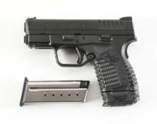 (M) SPRINGFIELD XDS SEMI-AUTOMATIC PISTOL WITH CASE.