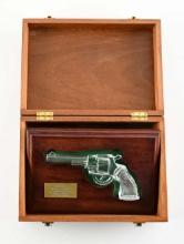TYRONE CRYSTAL REVOLVER THAT WAS PRESENTED TO JOHN WAYNES SON