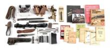 LARGE LOT OF FIREARMS RELATED ACCESSORIES.