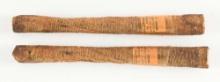 LOT OF 2 ORIGINAL THOMPSON 1928A SUB MACHINE GUN BARRELS.