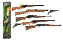LOT OF 8: AIR GUNS AND ONE PROP GUN