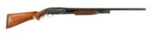(C) WINCHESTER MODEL 12 SLIDE ACTION TAKEDOWN SHOTGUN.