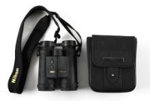NIKON 10X42 LASERFORCE RANGEFINDING BINOCULAR.