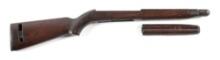 ORIGINAL M1 CARBINE INLAND HIGH WOOD STOCK.