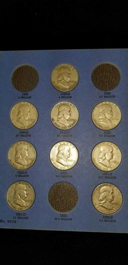 Whitman Archival Book Half Dollar, starting 1948