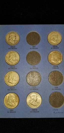 Whitman Archival Book Half Dollar, starting 1948