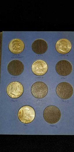 Whitman Archival Book Half Dollar, starting 1948