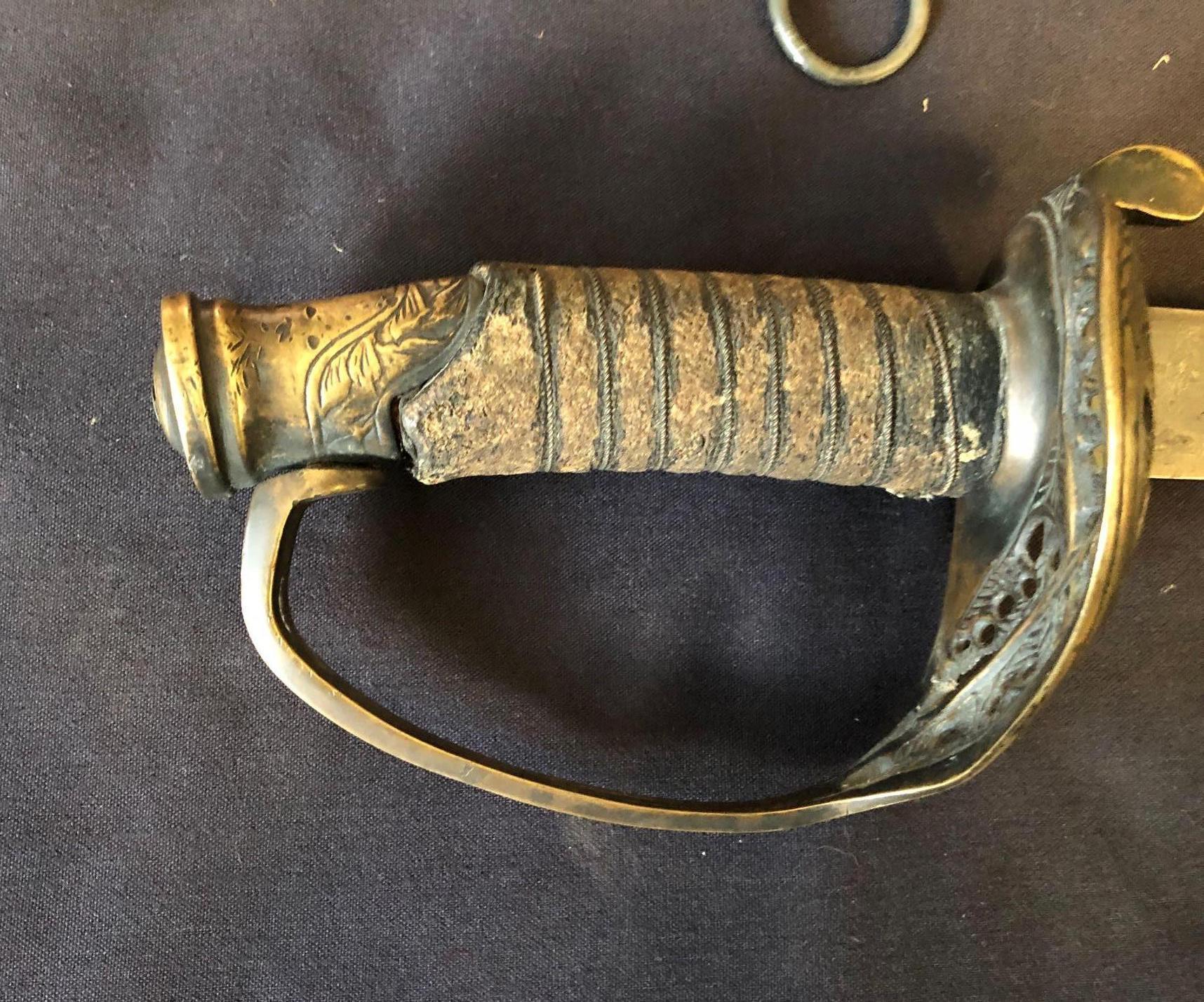 Confederate Field Officer's Sword Made by Boyle and Gambell