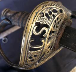 Confederate Field Officer's Sword Made by Boyle and Gambell