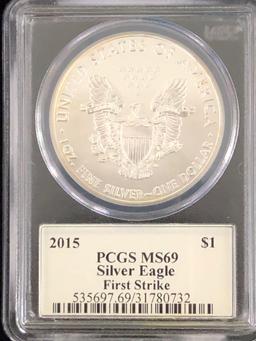 2015 Silver Eagle $1