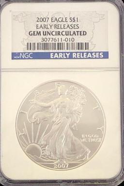 2007 Silver Eagle $1 Early Releases
