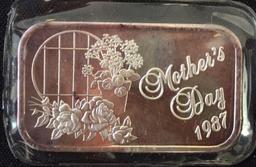 1 Lot of 5 Silver Bars