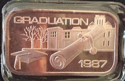 1 Lot of 5 Silver Bars