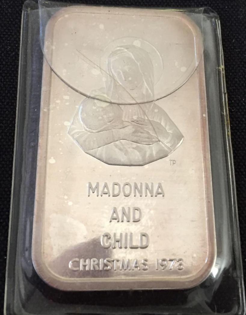 1 Lot of 5 Silver Bars