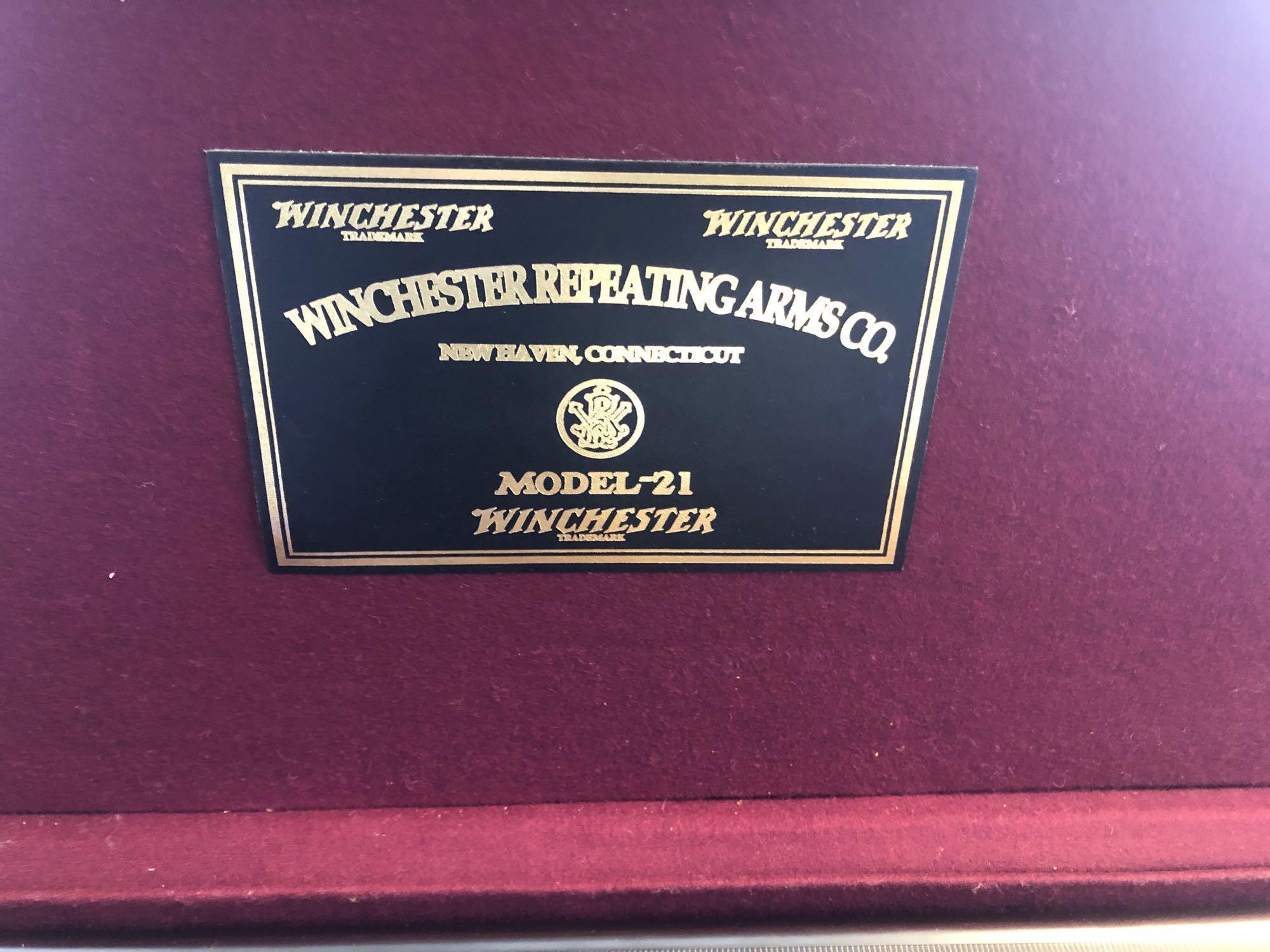 Winchester Model 21 Deluxe Skeet Two Barrel Set