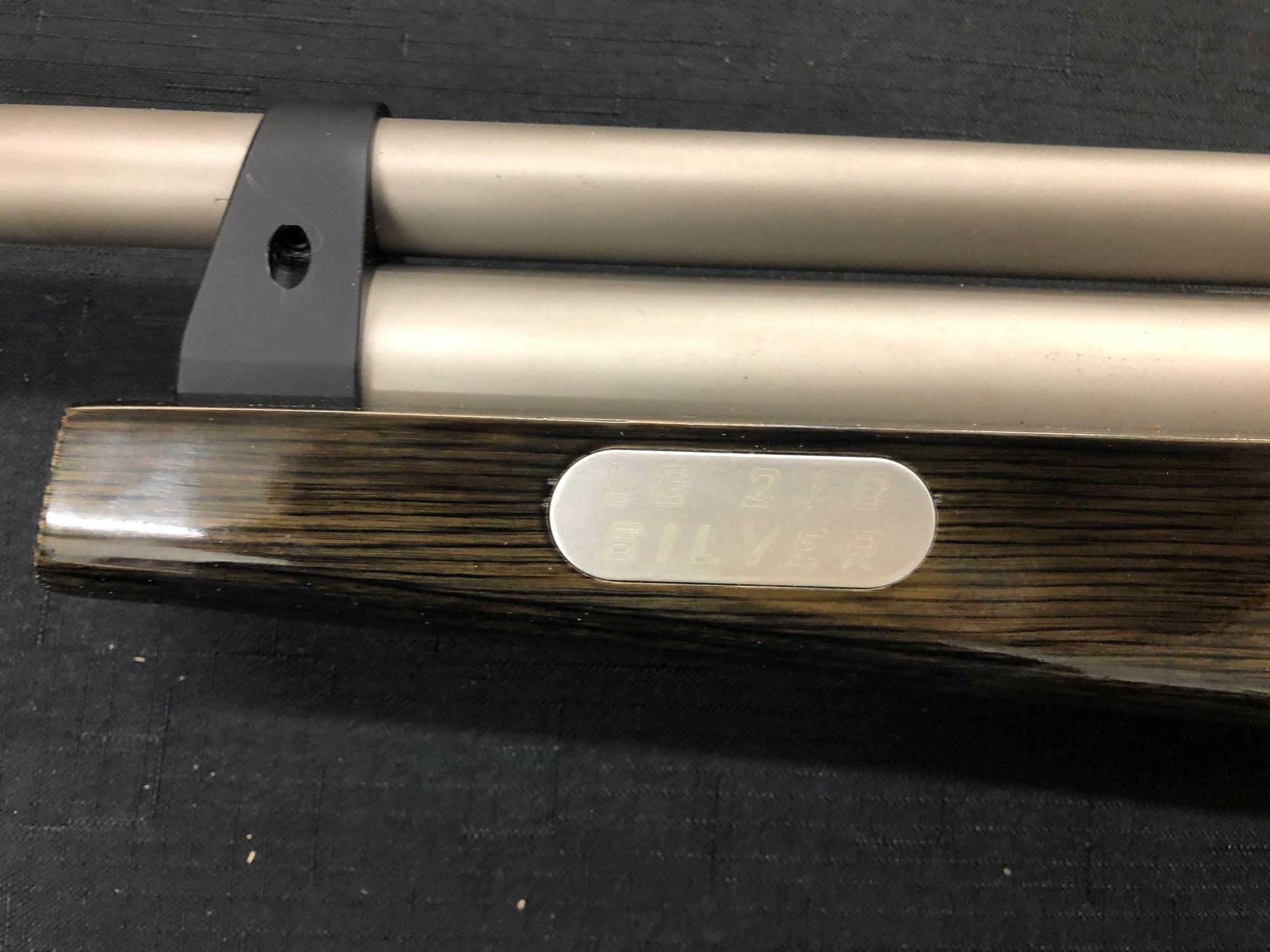 Walther LG210 Silver 4.5cal target sights