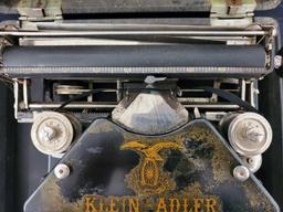 Klein-Adler Portable Typewriter in Case