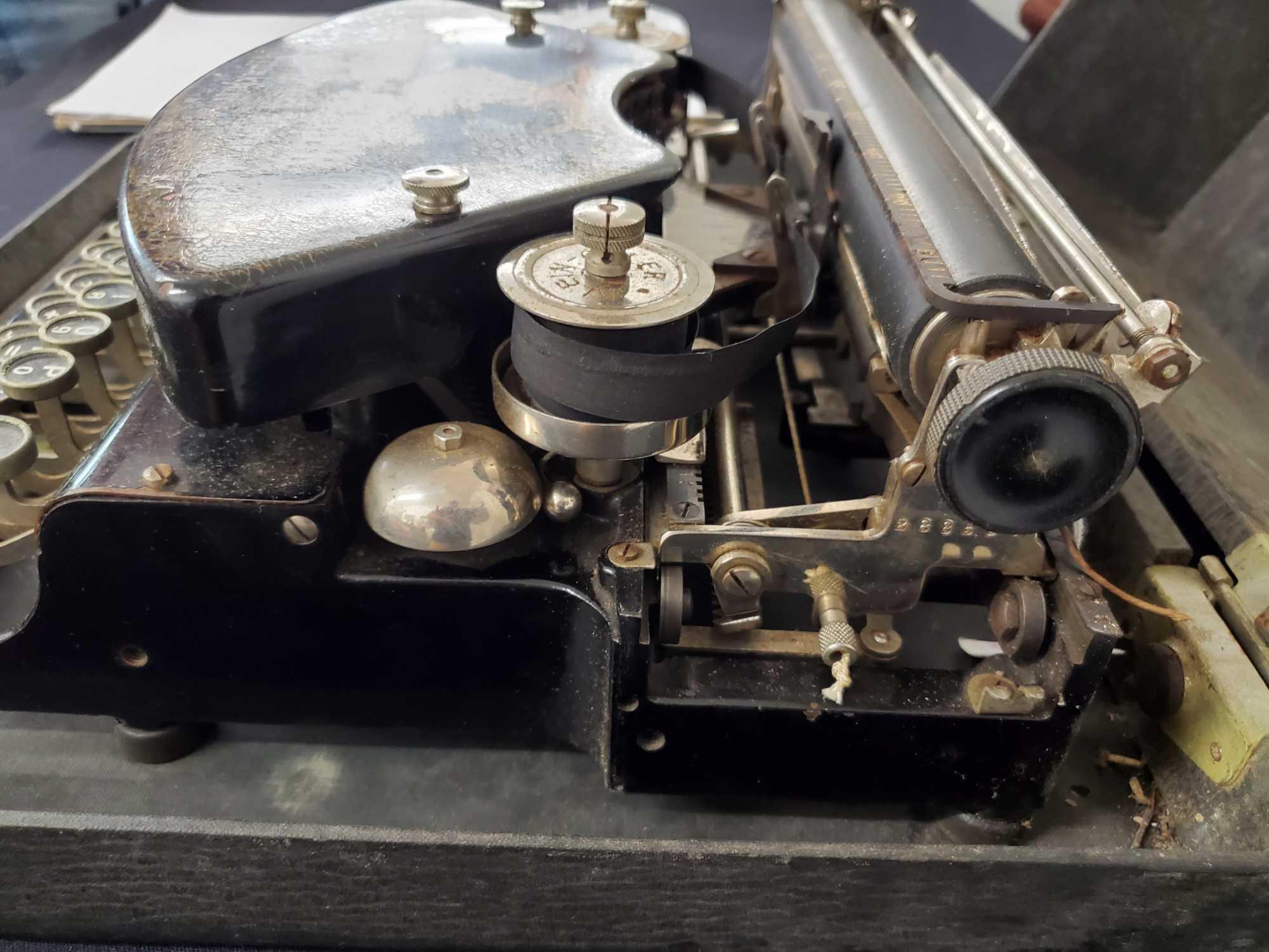 Klein-Adler Portable Typewriter in Case