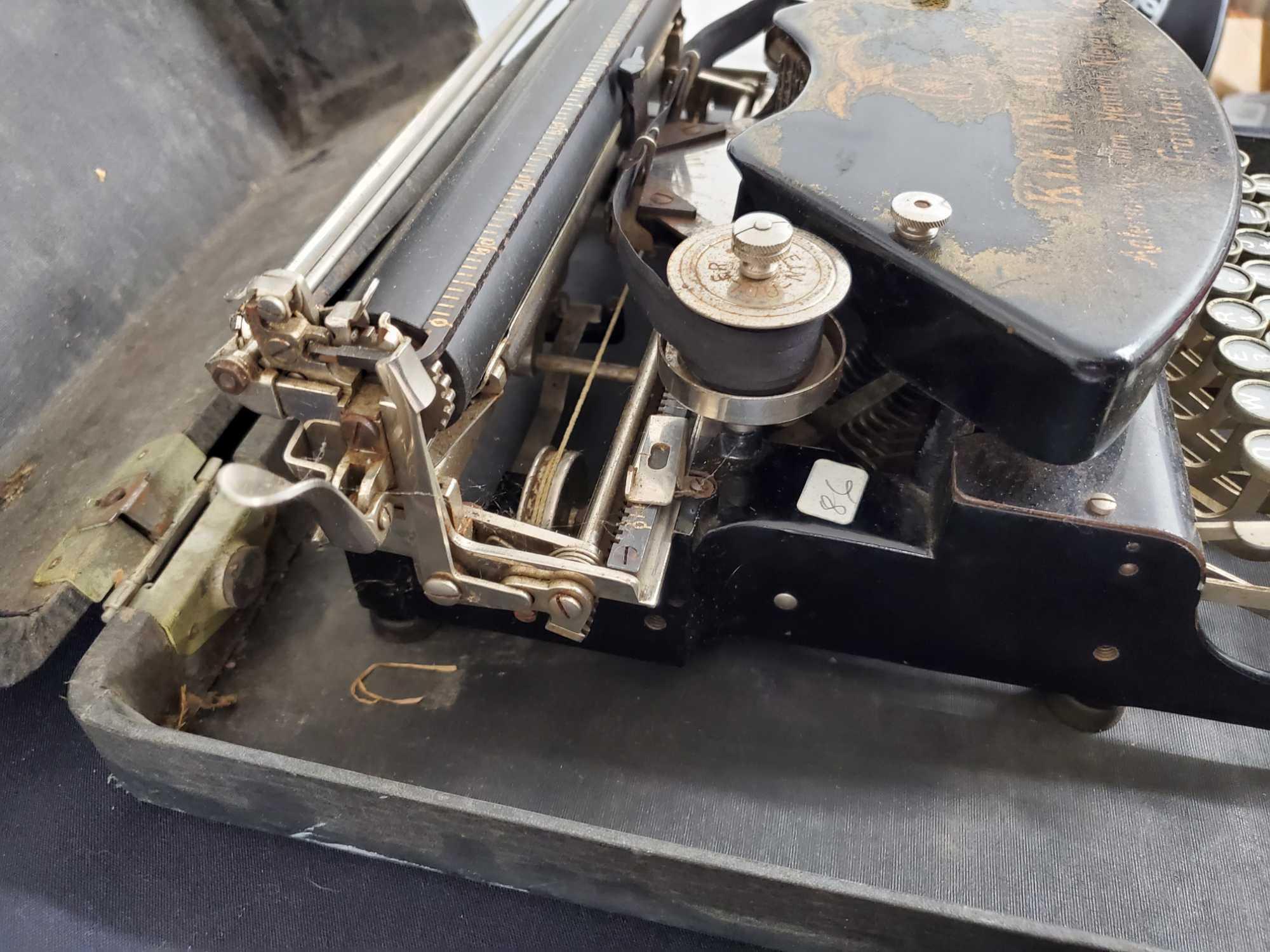 Klein-Adler Portable Typewriter in Case