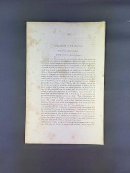 Audubon First Edition Octavo Plate No. 406 Golden Eye Duck