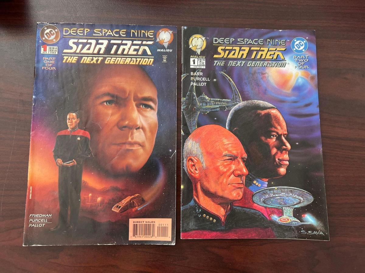 2 Deep Space Nine Star Trek The Next Generation Comics