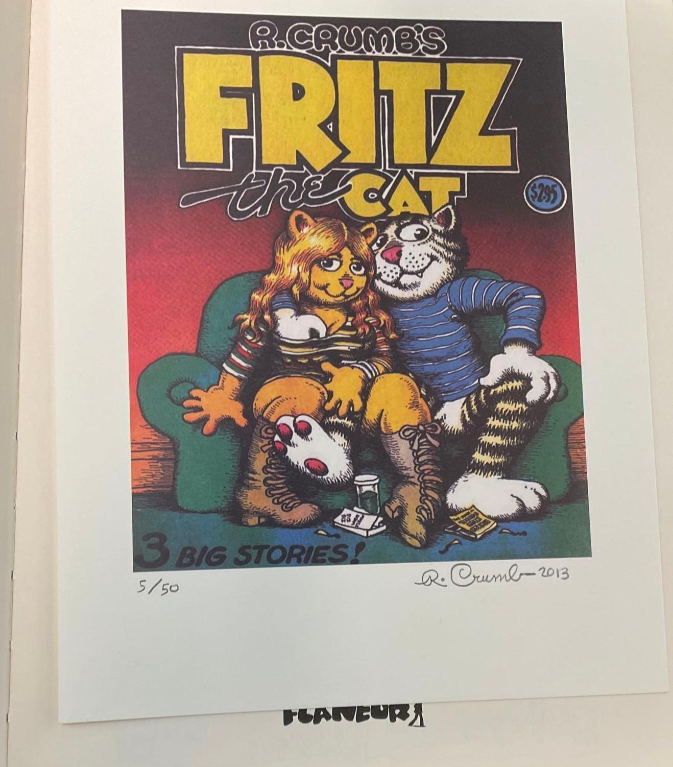 2 R CRUMB Books Signed