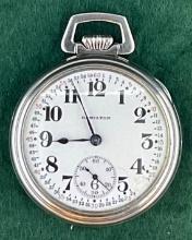 Hamilton, Model 2, Size 16, 17 Jewel Pocket Watch