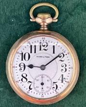 Hamilton, Model 2, Size 16, 21 Jewel Pocket Watch