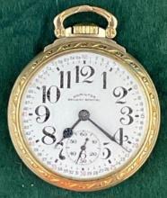 Hamilton, Model 5, Size 16, 21 Jewel Pocket Watch