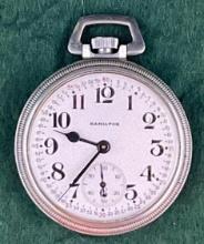 Hamilton, Model 5, Size 16, 21 Jewel Pocket Watch