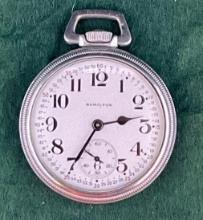 Hamilton, Model 5, Size 16, 21 Jewel Pocket Watch