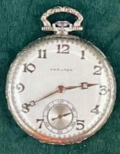 Hamilton, Model 3, Size 12, 21 Jewel Pocket Watch