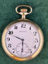 Burlington, Model 9, Size 16, 21 Jewel Pocket Watch