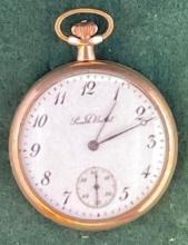 South Bend Model 1, 19 Jewel, Size 12 Pocket Watch