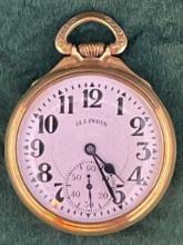Illinois, Model 14, Size 16, 21 Jewel Pocket Watch