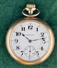 Hamilton, Model 2, Size 16, 21 Jewel Pocket Watch