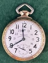 Waltham, Vanguard, Model 1908, Size 16, 23 Jewel Pocket Watch