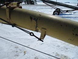Westfield WR 80-71, 8" x 71' auger, Kink in auger
