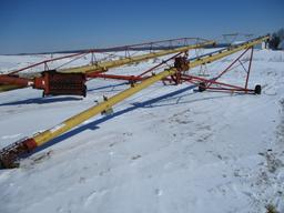 Westfield WR 80-71, 8" x 71' auger, Kink in auger