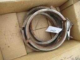 (4) 8" Travis clamps, SELLS 4 X $