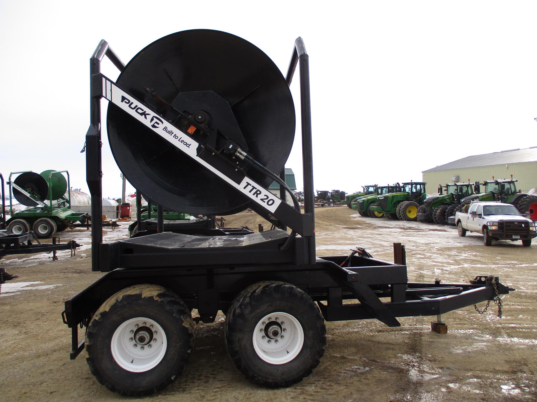 2021 Puck TTR20 Hose cart, MKIV slew bearings, Hyd brakes & air brakes, 2 single speed Hyd motors