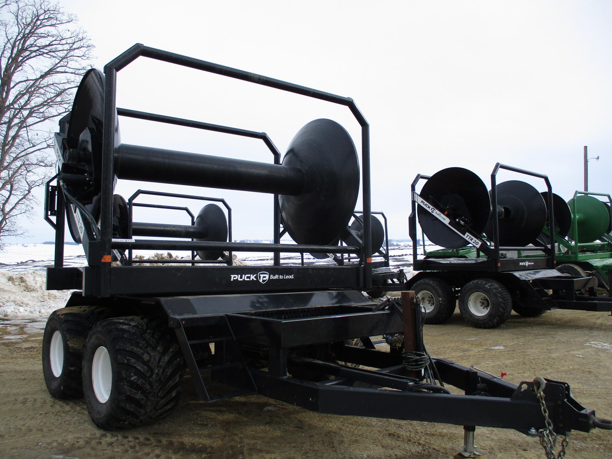 2021 Puck TTR20 Hose cart, MKIV slew bearings, Hyd brakes & air brakes, 2 single speed Hyd motors