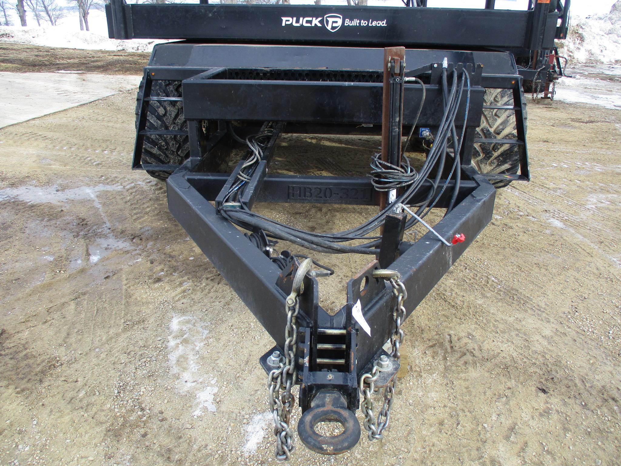 2021 Puck TTR20 Hose cart, MKIV slew bearings, Hyd brakes & air brakes, 2 single speed Hyd motors